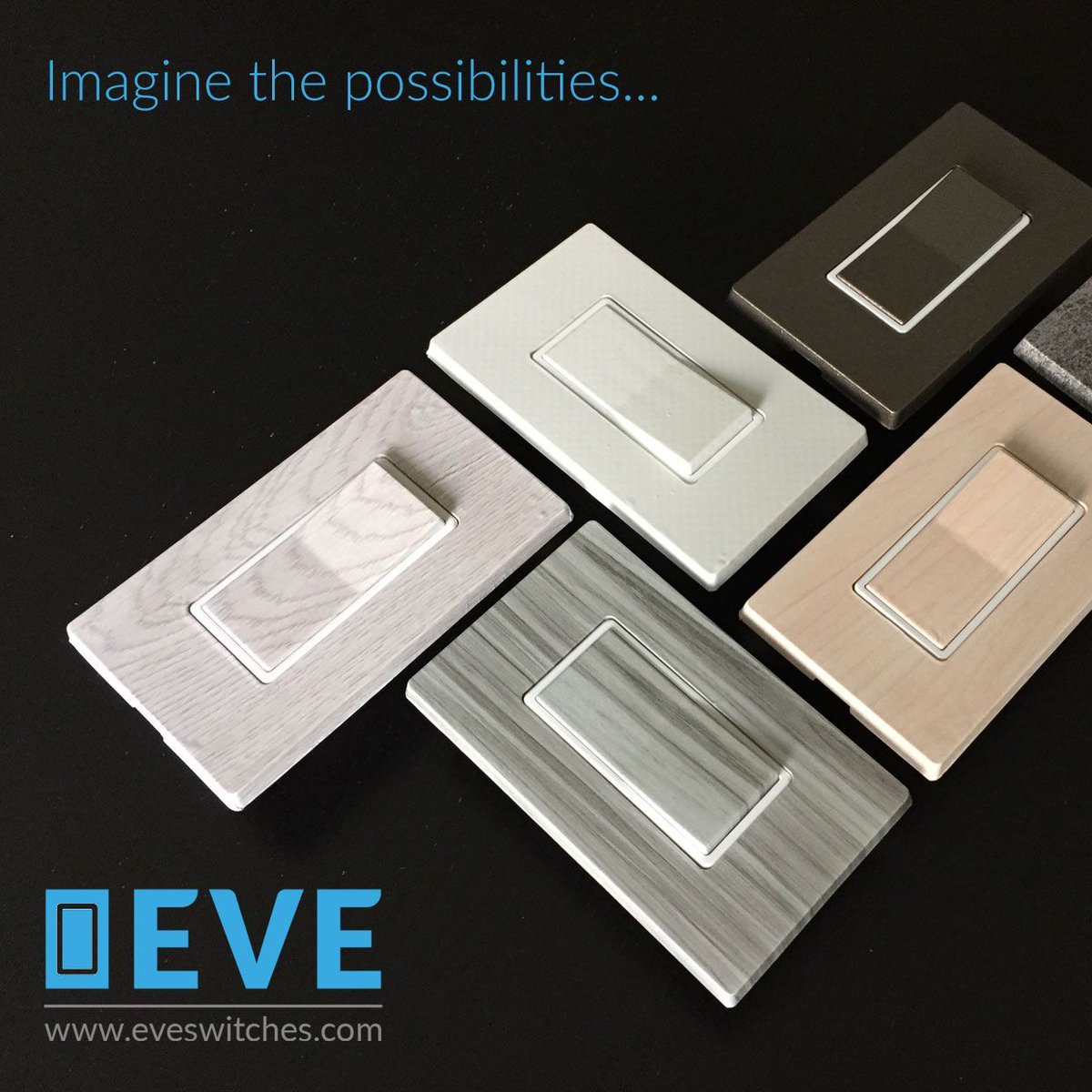 Save the date: 17/11/17.  EVE Switches available on Indiegogo beginning this Friday.

Be first in line and get exclusive savings by signing up here: buff.ly/2AG6FWL