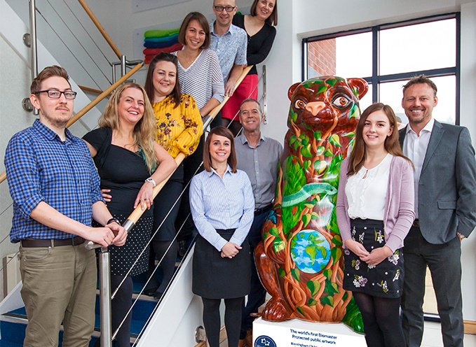 Addmaster's tweet photo. After a long summer out on @TheBigSleuth trail we're proud to welcome 'Bear Necessities', protected with a @Biomaster antimicrobial coating from @URBANHYGIENE, back home to Addmaster.

Read more here: https://t.co/2zSBW5xtK5 https://t.co/gpGfoOwon7