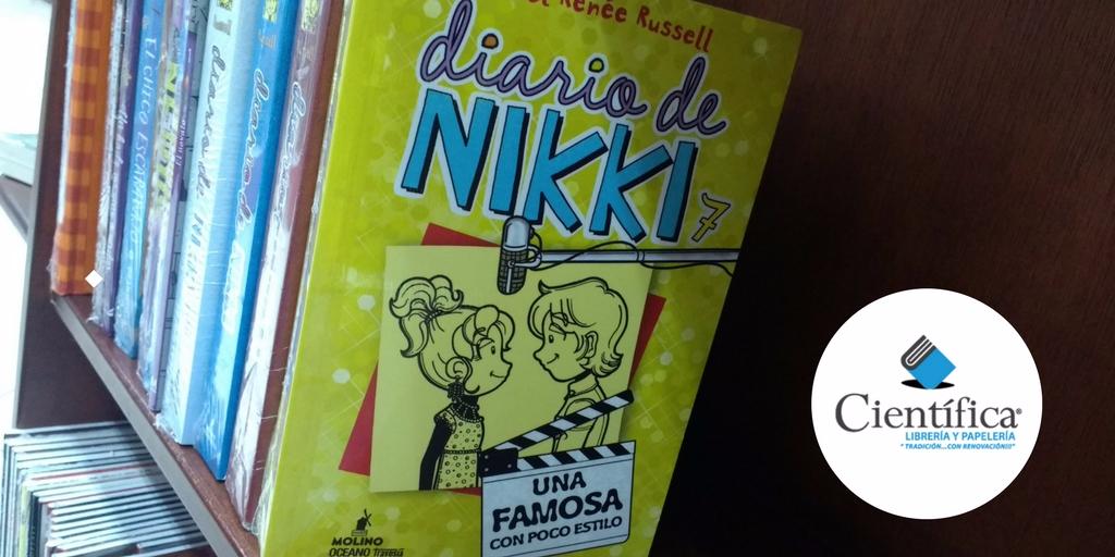 CientificaEc's tweet photo. Diviértete con las locas aventuras de Nikki, cada libro es una historia diferente. #cientificaec #libreria https://t.co/JewAblCZ6S