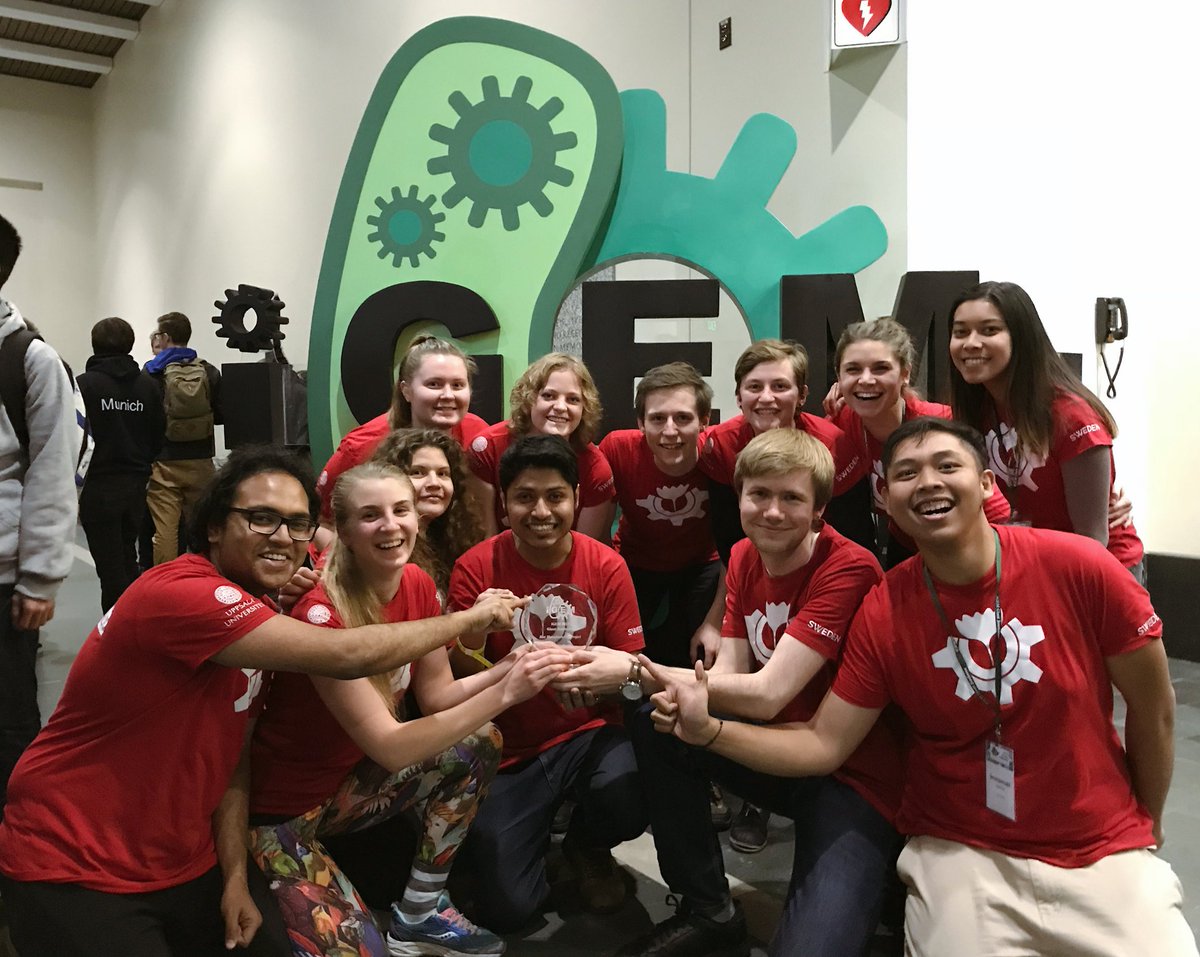 igemuppsala's tweet photo. #craftingcrocin brought the Best Manufacturing Project and we can say that #igem2017 was one of our best experiences https://t.co/OJMRASsWVg