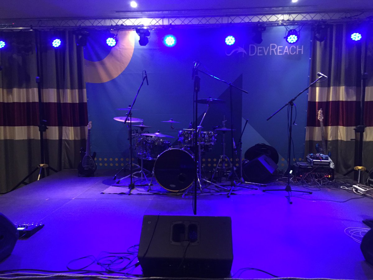 devreach's tweet photo. We're ready to rock at #DevReach2017 https://t.co/3KRsQbNpyI