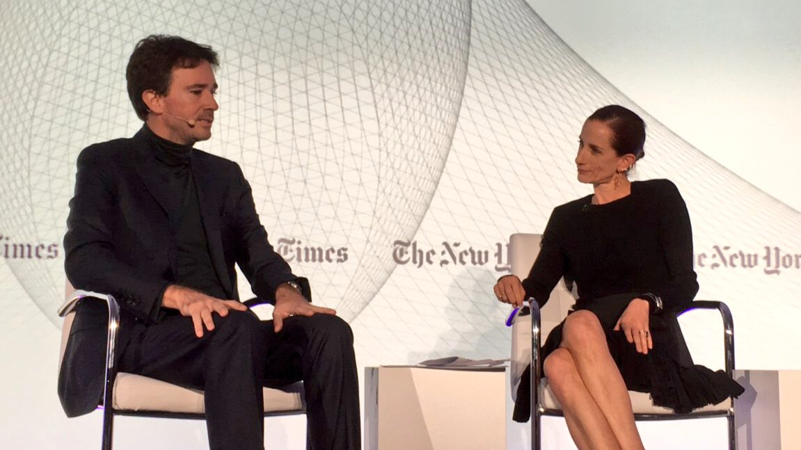 LVMH's tweet photo. "I wanted to lead the #ModelsCharter reform because I was sincerely concerned by models’ working conditions, but also because I felt that, on this issue, the fashion world was failing to heed a profound social shift."
Antoine Arnault, @berluti CEO
#NYTluxury https://t.co/xRCWrvEhoz