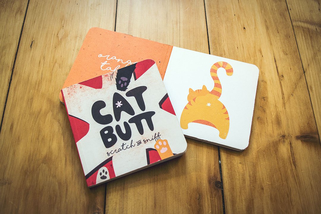 Cat Butt Scratch & Sniff Board Book – Fortnight Publishing