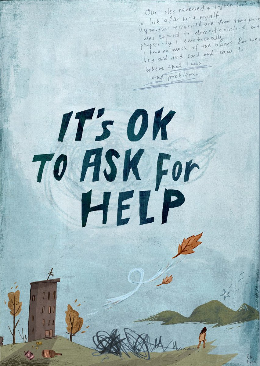 MHFirstAidUSA's tweet photo. It's okay to ask for help. It's also important to know how to offer it! #TuesdayThoughts #BeTheDifference https://t.co/HtZte3pcbv