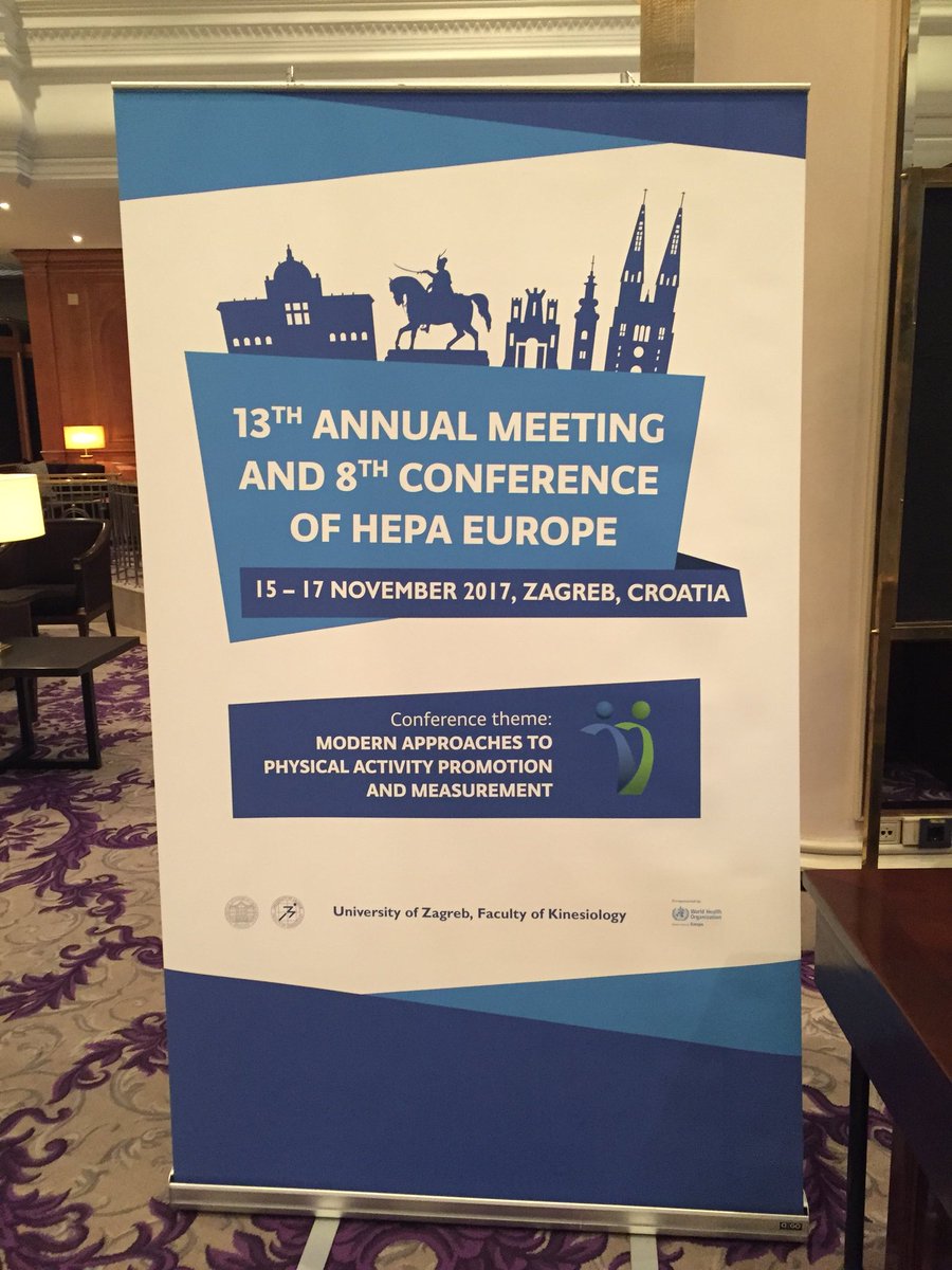 JanSeghers's tweet photo. Arrived in Zagreb, Croatia.
Looking forward to an inspiring #hepaeurope2017 #keepyoungstersinvolved and #SCforH symposium on Thursday November 16th! @SCforH @EuSport @EUErasmusPlus @hepaeurope https://t.co/JvmaxYN6DQ