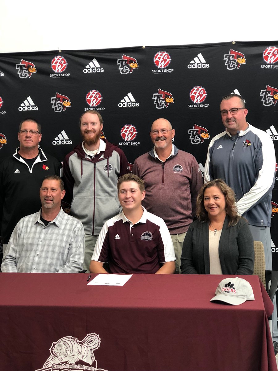 Boys Golf: Congrats to Clay Barnett on signing with Campbellsville University. #TCPride