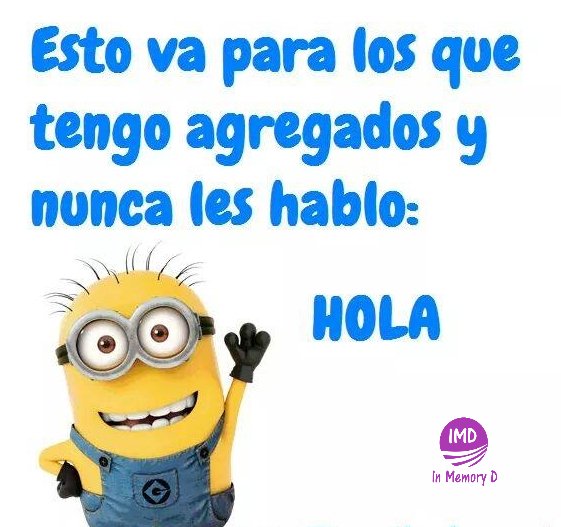 inmemoryd's tweet image. Hola  !!