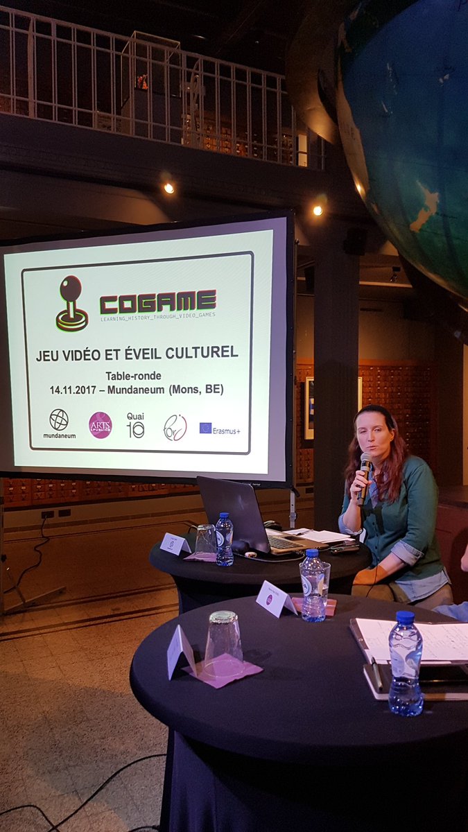 Mundaneumasbl's tweet photo. #cogame au programme ce soir au Mundaneum: videogame & heritage! https://t.co/gshCyRNTTw