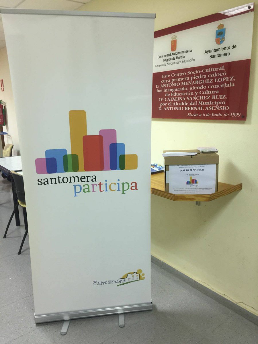 santomeradecide's tweet photo. Esta tarde estamos en el Centro Social de El Siscar y en Casa Grande recogiendo más propuestas para mejorar Santomera, ¿quieres dejarnos la tuya? ¡Aquí te esperamos!
¡Ven, participa y decide Santomera! #SantomeraParticipa https://t.co/gt6nh00AEv
