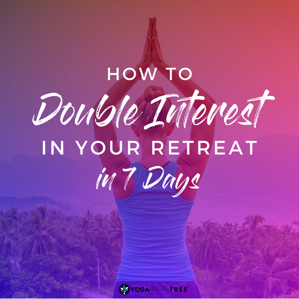 This Thursday, I'm hosting a FREE live training to help you double interest in your next retreat fast! Grab a spot at the link in our bio!