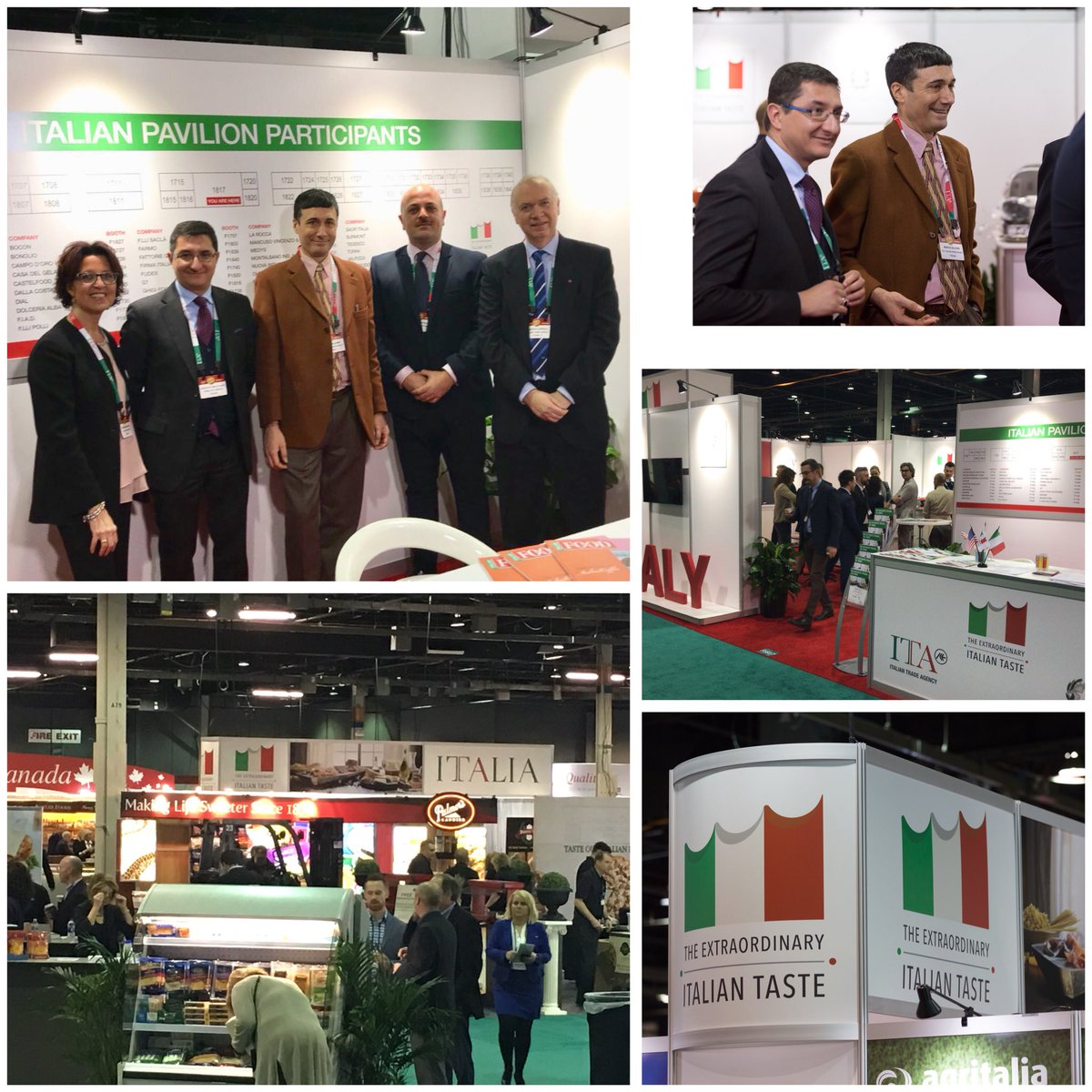 ITAChicago's tweet photo. #PLMA2017 50 🇮🇹 companies @ITAtradeagency Pavilion with CG Finocchiaro @ItalyinChicago https://t.co/vv8IlGx0yq