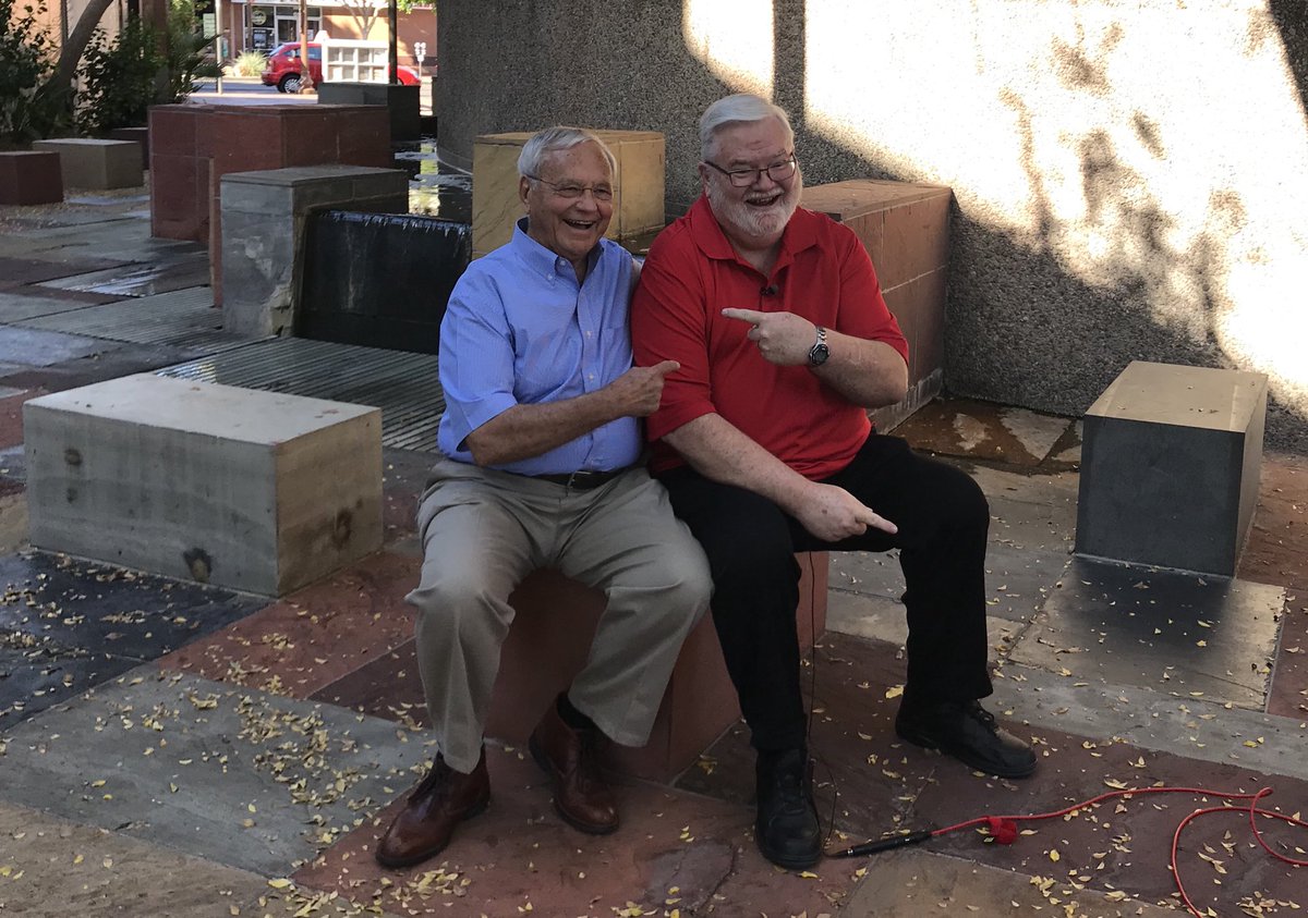 k_borders's tweet photo. Feeling grateful and humbled. #HarryMitchell chats about #DowntownTempe @Tempegov https://t.co/Mv8KBPAQHl