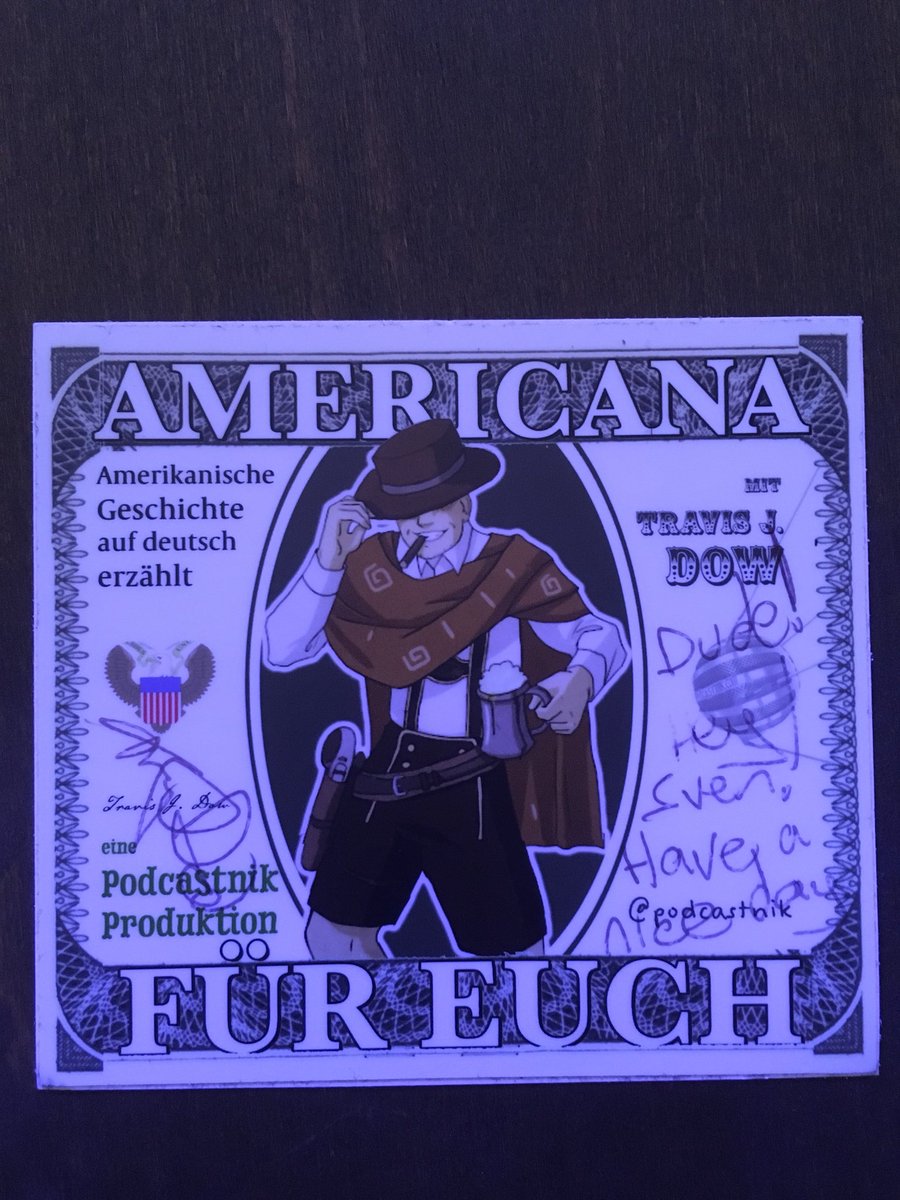 muddock's tweet photo. @podcastnik Danke dir Travis. Hat mich sehr gefreut. Mach weiter so. https://t.co/jPxFMSIoAy
