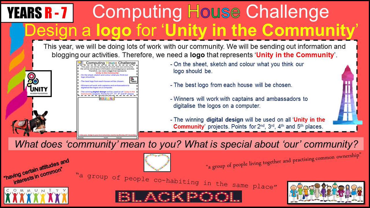 MrMoonUK's tweet image. At @UnityBlackpool, our house system incorporates subject challenges, community projects and kindness initiatives. This week’s focus is on #computing skills, with 50pts available for the winning house...
