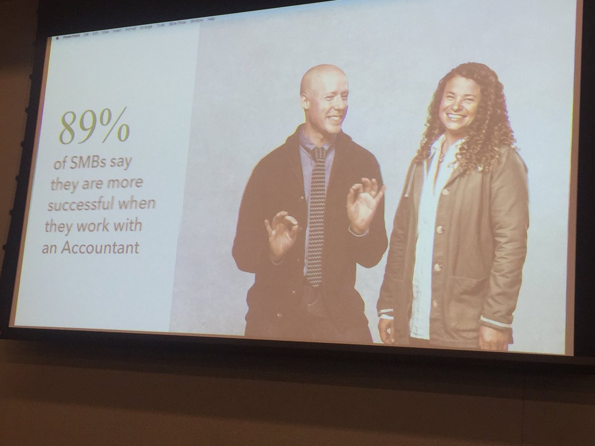 LaurettaBYBB's tweet photo. 89% #Ausmallbiz #SMB are more successful if you partner with a #QBOAdvisor says @Rich_Preece @QuickBooksAU @IntuitAccts https://t.co/cBFc44Rv1o