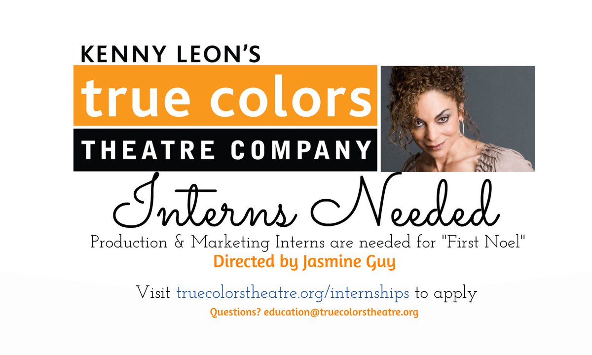 AWMCatlanta's tweet photo. INTERNS NEEDED!!!  Great opp. to work with Actress/Director @TheJasmineGuy !!!  Apply online at https://t.co/cC8wH8wogz!  Email education@truecolorstheatre.org for more info!! https://t.co/pABbY57A0B
