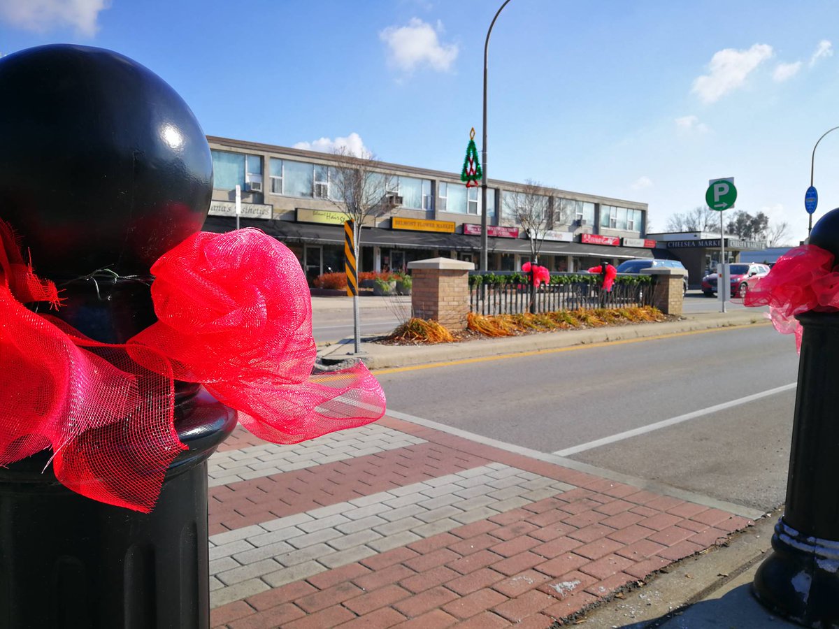 The village is decorated festively in preparation for our upcoming Christmas in the Village <a href="/ChristmasVille1/">ChristmasVillage</a> - join us Nov 25! #kwevents