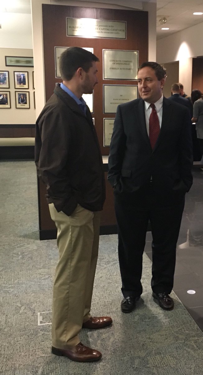 <a href="/MissouriSOS/">Missouri Secretary of State's Office</a> Jay Ashcroft here talking with #SGF Chamber members <a href="/SGFchamberGR/">SGF Chamber Gov. Rel</a> public policy series connects members with top state leaders on important business issues