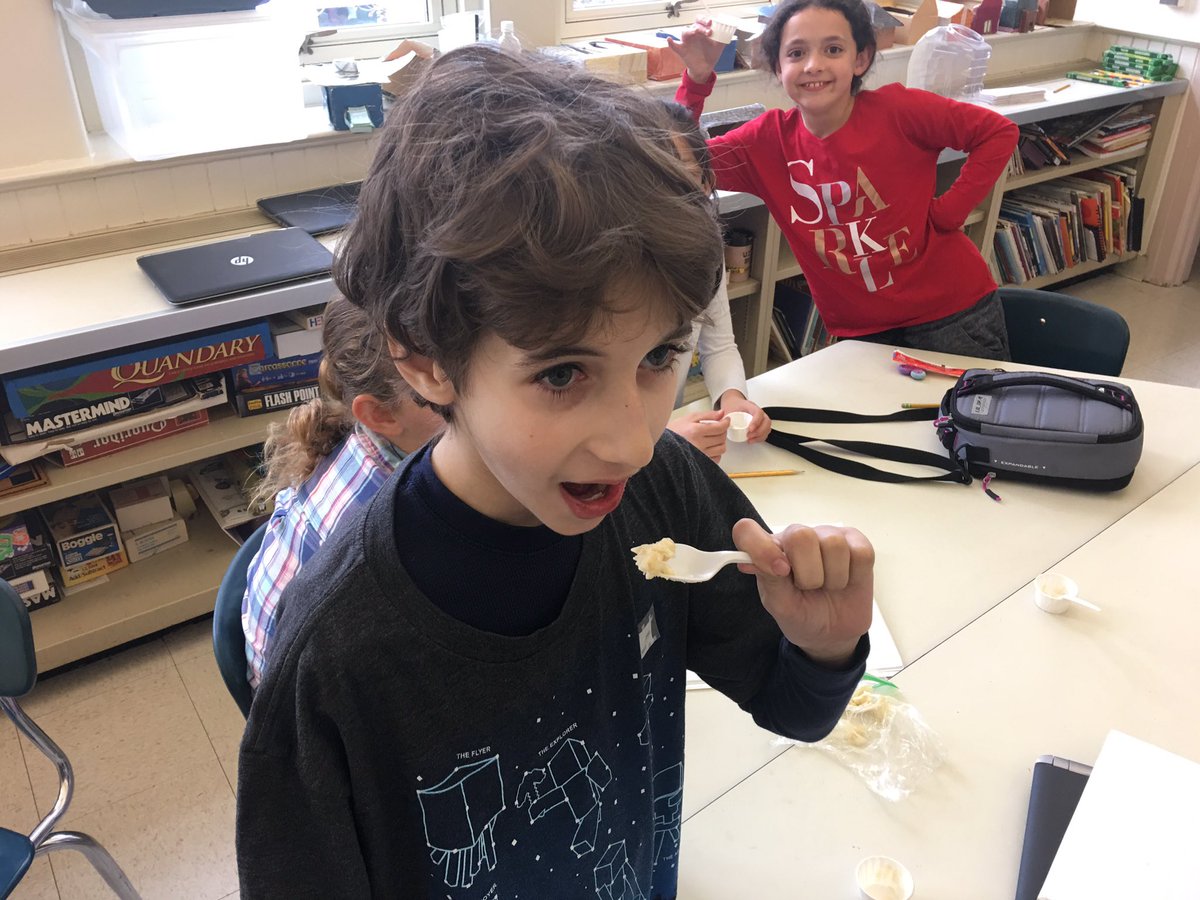 PEN student puts his creativity to work by creating Estonian Marzipan Ice Cream from scratch! <a href="/CBWarwickElem/">Warwick Elementary School CBSD</a>