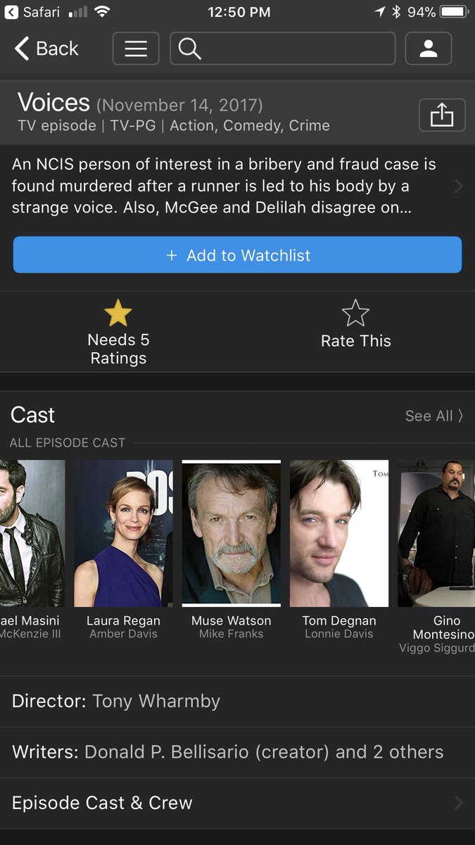 NCISfanatic's tweet photo. #NCIS tonight on @CBS ❤️ … This looks very, very promising! — What are your thoughts? #Anticipation #MikeFranks @NCIS_CBS @CBS @MuseWatson https://t.co/rl5tde6dK9