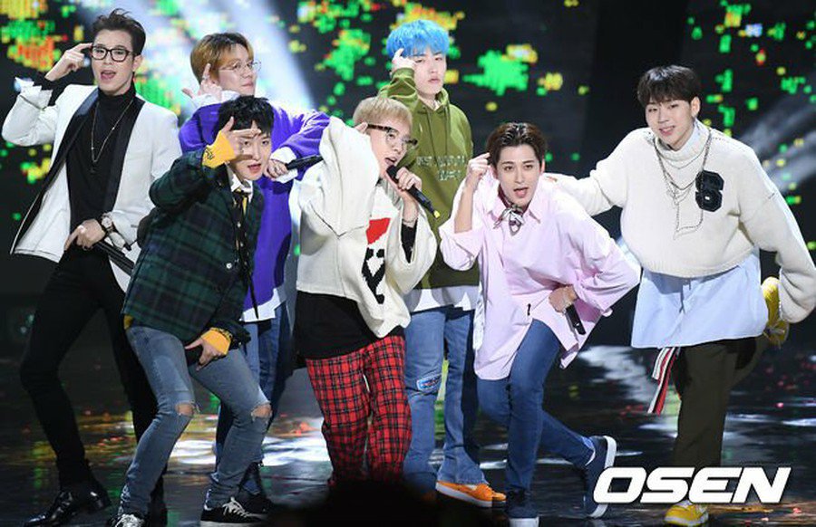 4daBLOCKERS's tweet photo. [FOTOS] 14.11.17 - Block B no SBS MTV The Show na performance de One Way https://t.co/SMRNOO6ME1