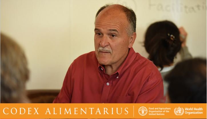 FAOWHOCodex's tweet photo. "The constant adaptation of pathogens to antimicrobial treatments is among the challenges faced by #Codex" - @FSIS Dr Emilio Esteban, #CCFH49 Chair #WAAW2017 #AMR https://t.co/g1NVDyKgsO