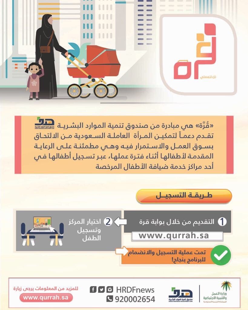 hmoodosaimi's tweet photo. للتسجيل في #برنامج_قرة للمرأة qurrah.sa عن طريق صندوق تنمية الموارد البشرية #المجتمع_الوظيفي #tdarab #hmood https://t.co/jEQG2eBYxN