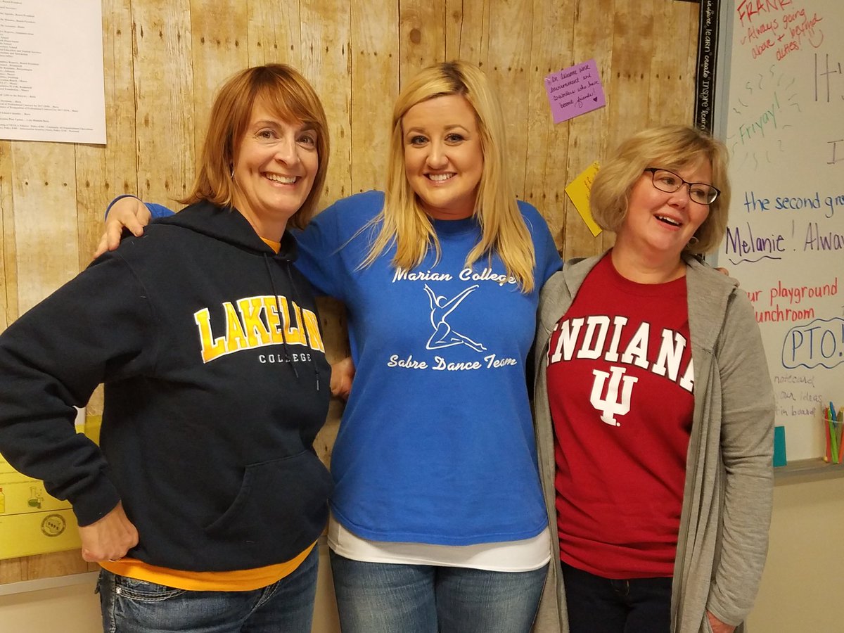 Sheb_FallsSD's tweet photo. Keeping with AEW tradition, staff was is sporting academic gear today and talking to students about the value of an education. #aew2017 #sfexceptional https://t.co/K3S1YUCjqZ