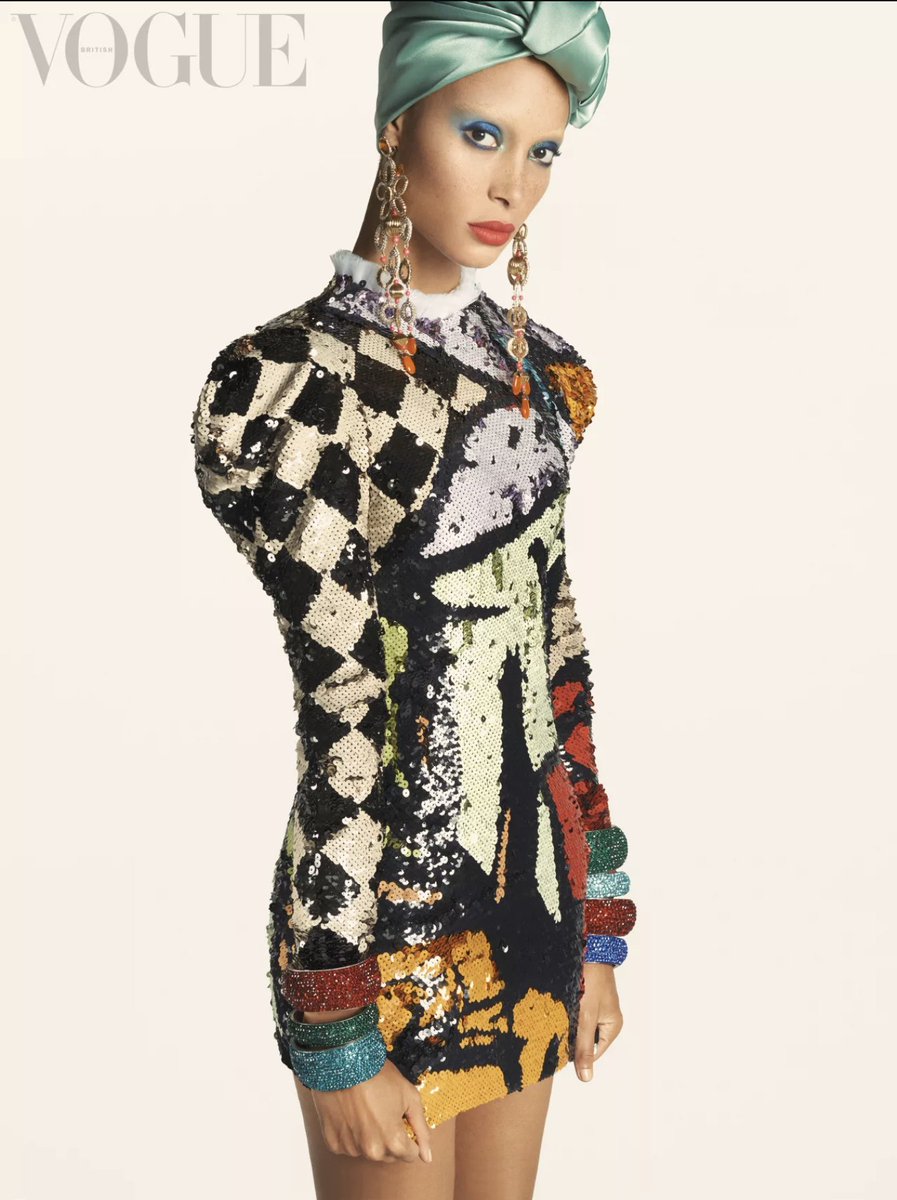 MyCOLOURES's tweet photo. Adwoa Aboah in Britsh Vogue https://t.co/wvPpusBpmW