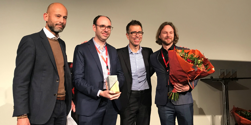 Exact_NL's tweet photo. Gefeliciteerd RedAnt met het winnen van de partneraward voor VAR of the Year! https://t.co/7OmkqFhEMb