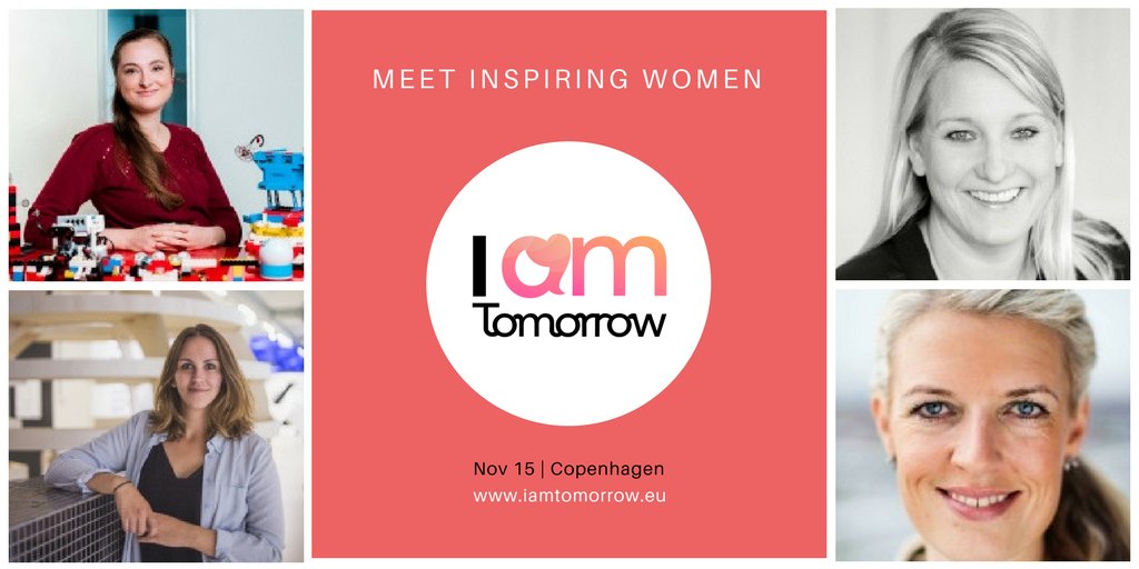 IAmTomorrowNews's tweet photo. @LisbethChawes @snetramelleh @LFerslev @PaedagoNok share their stories tomorrow in #IAmTomorrow conference #Copenhagen #Denmarkstartups https://t.co/VvJrPuMzPM
