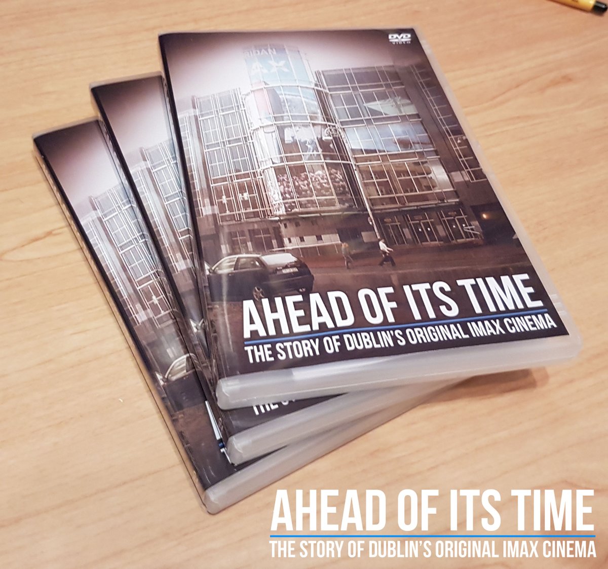 imaxdublin's tweet photo. First batch of Cast & Crew DVDs of #AheadOfItsTime are being posted out this week! #IMAXDublin #IrishFilm #IndependentFilm #IrishDocumentary https://t.co/a5XnbWZu2g