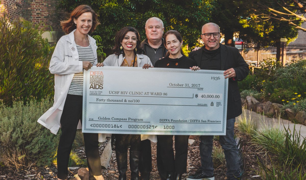 UCSF_HIVIDGM's tweet photo. Two days until #DIFFADESIGNS! Thank you to #DIFFA for hosting a one-of-a-kind event to support new #HIV #AIDS and #aging program, Golden Compass, at #UCSF. Buy tickets or donate today! https://t.co/hDp7TPkT93 @SamNBCBayArea , @MollyLoot @itsJulieBowen see you there! https://t.co/Foaa8Vc0DY