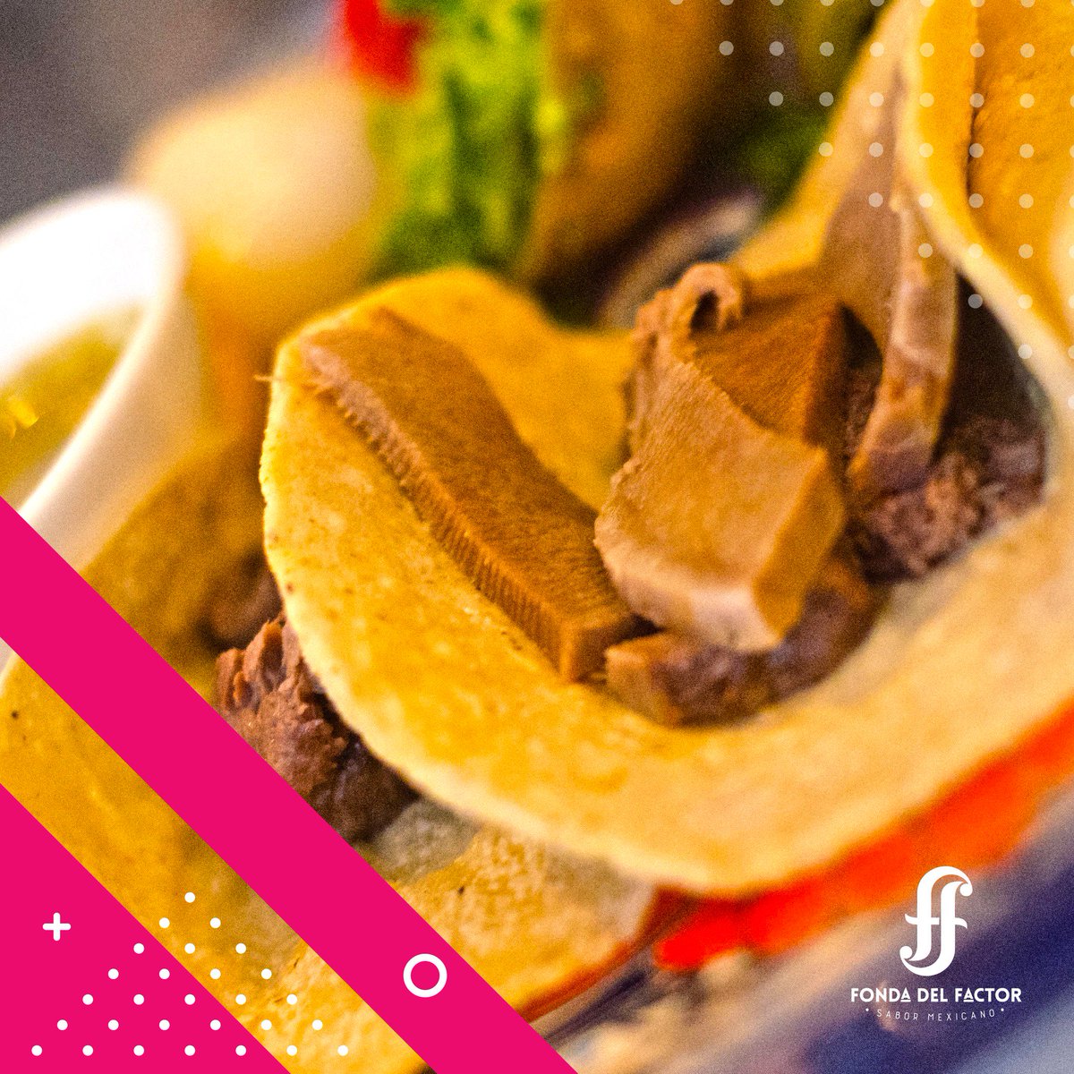 fondadelfactor's tweet photo. Hoy te proponemos unos deliciosos taquitos de lengua con la salsa de tu preferencia. #BuenProvecho #FondadelFactor #exigenteSaborMexicano #tacosDeLengua https://t.co/bF68TFoJMs