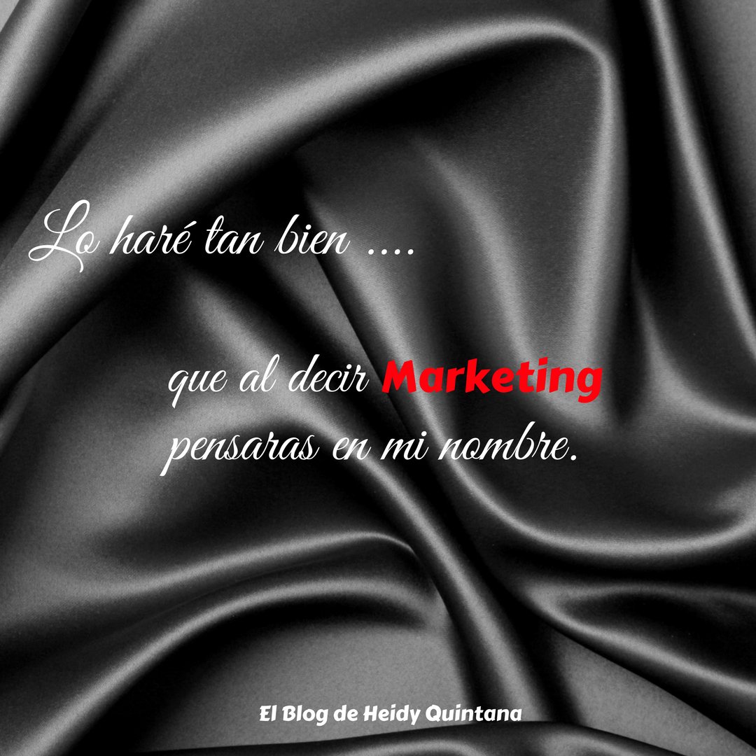 oh yeah , cuando se es bueno en lo que se hace , cualquier cosa es posible. #elblogdeheidyquintana #marketeraguayaca
