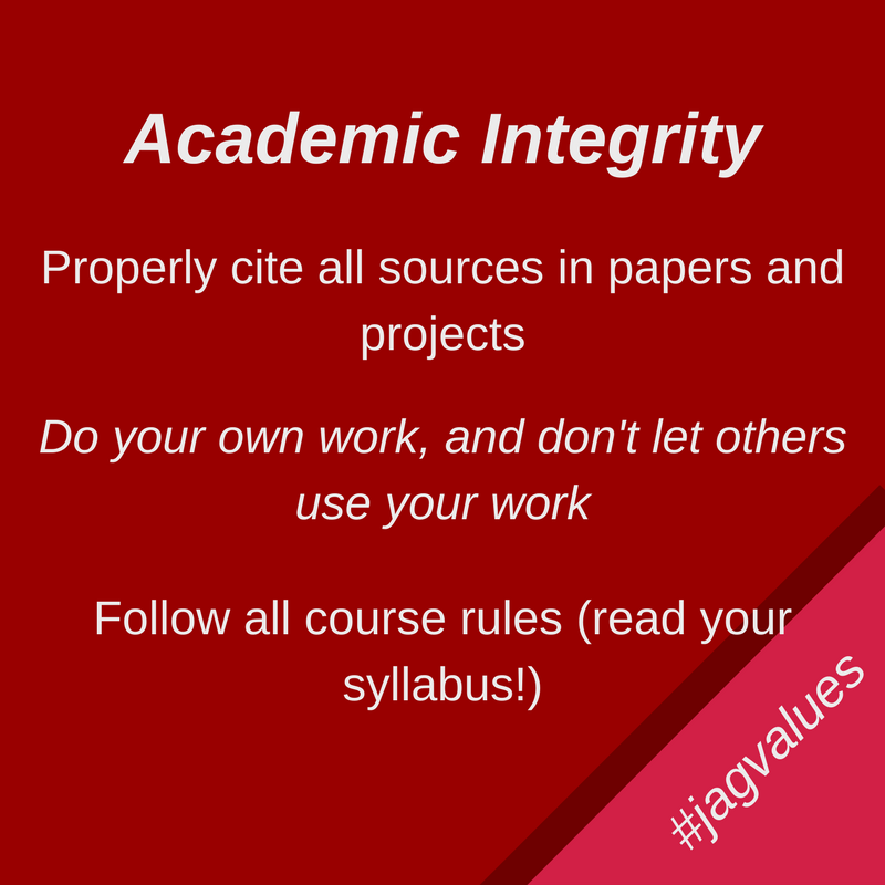 IUPUIstuconduct's tweet photo. As the end of the semester approaches and papers, exams, and finals loom, a reminder of what #academicintegrity looks like. More info: https://t.co/HpFUvobnOC https://t.co/yVEiYl7ZNB