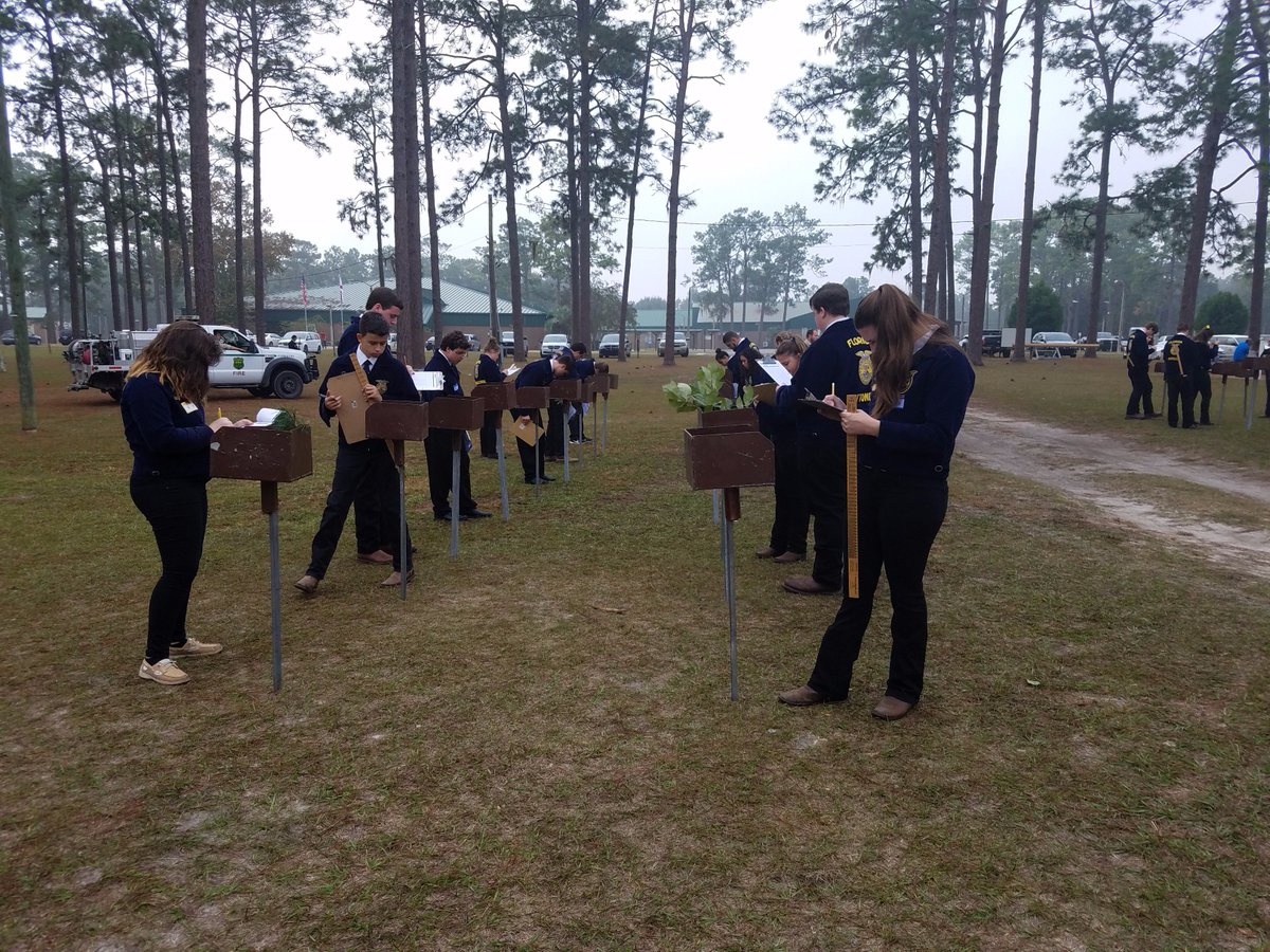 FFS_Perry's tweet photo. Last Thursday Perry District had the honor of hosting the Florida FFA Forestry Competition. Congratulations to all the competitors! #FLFFA https://t.co/YWjkTeZjE5