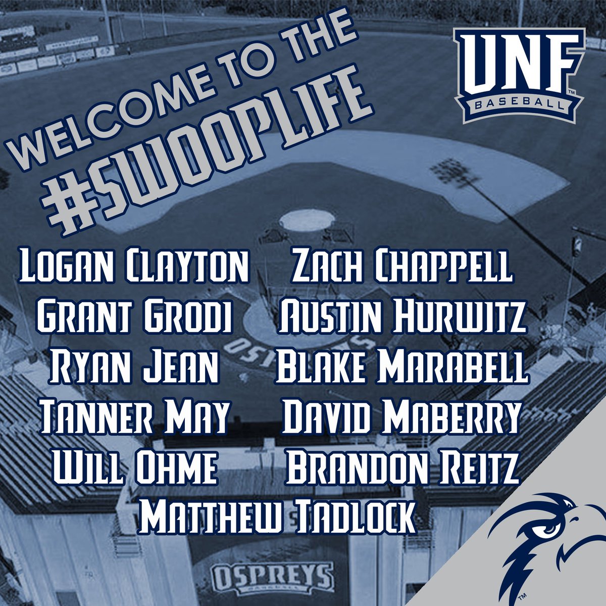 We added 11 new players for the 2019 season!

Story: bit.ly/2zEm3FX

#SWOOPLife