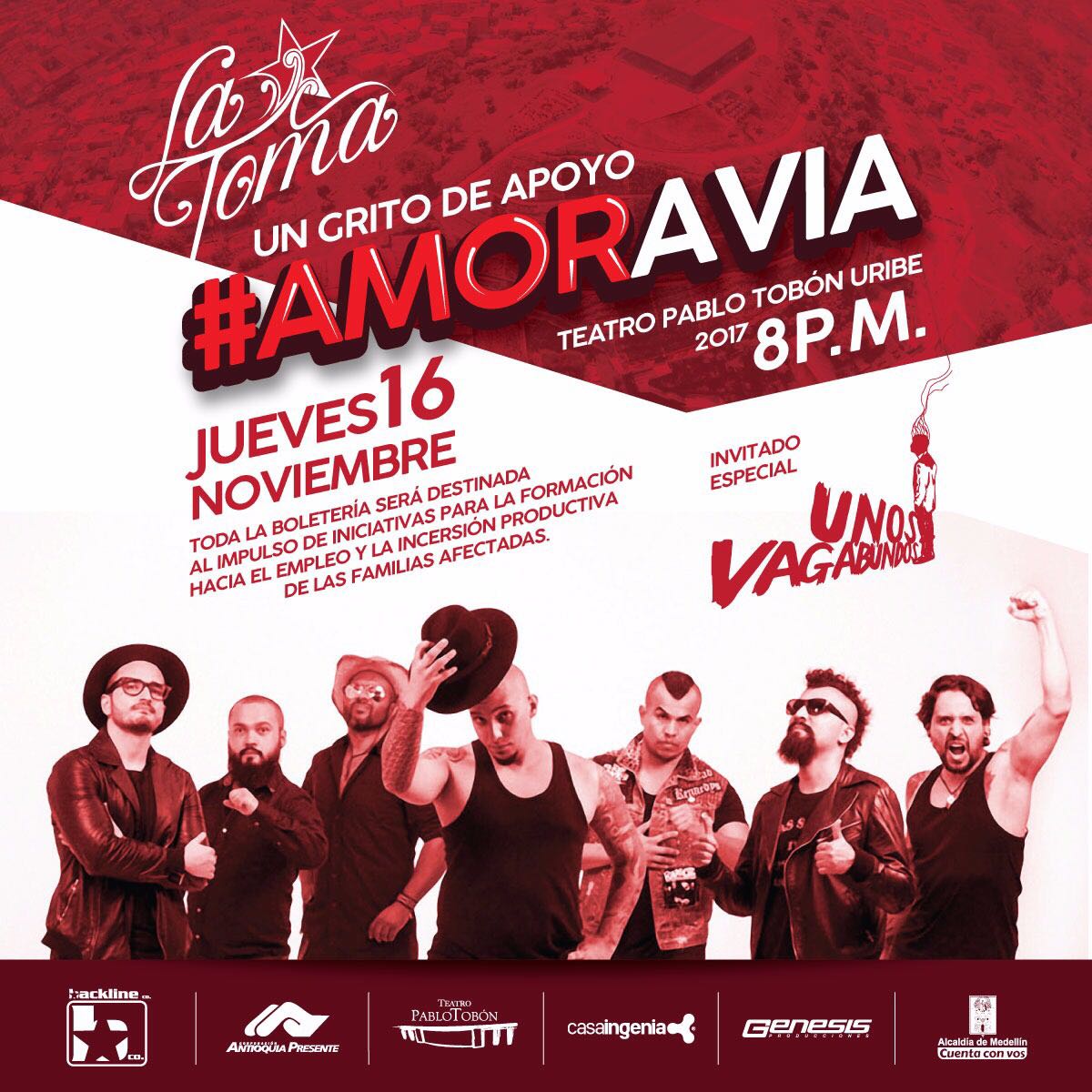 Demostremos que no somos indiferentes y que la desgracias del otro no es parte del paisaje, veámonos todos este jueves demostremos que estamos juntos en esto! <a href="/AlcaldiadeMed/">Alcaldía de Medellín</a> #amoravia <a href="/casaingenia/">Casaingenia xpbrand</a>