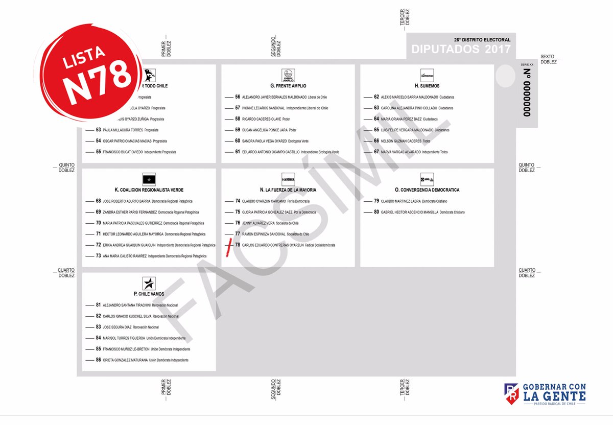 dipcontreras's tweet photo. Este 19 de Noviembre, en la papeleta nos encuentras al final de la columna del medio, inconfundible. 
Vota N78 Carlos Contreras Diputado. #Cambiemos https://t.co/mlafvK8r58