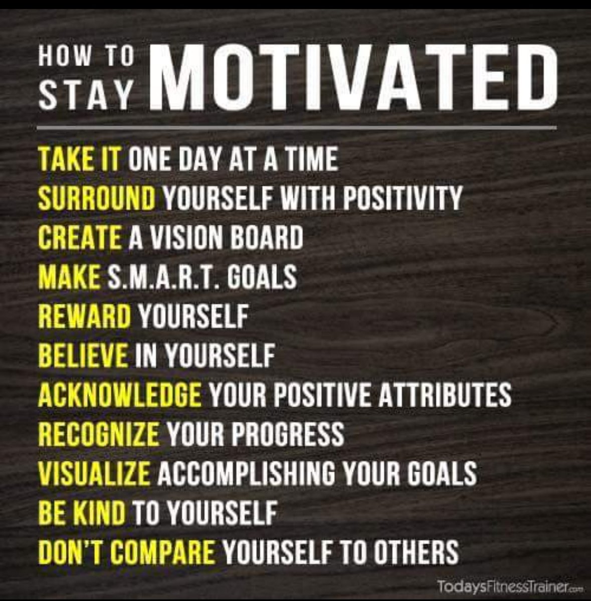 FeelingPowerful's tweet photo. How to stay #motivated #tips https://t.co/MXrxWspIi5