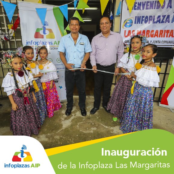 Infoplazas_AIP's tweet photo. El 9 de noviembre tuvimos el agrado de inaugurar una nueva Infoplaza en el corregimiento de Las Margaritas, distrito de Chepo, en una ceremonia donde asistieron jóvenes y adultos de la comunidad para estrenar el nuevo centro ya habilitado para todos los panameños. 

#Infoplazas https://t.co/1AGIjKAIxK