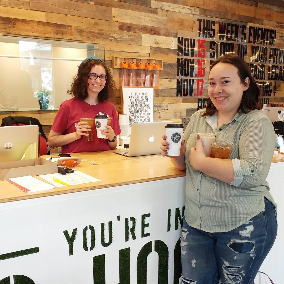 cohootsphx's tweet photo. Kicking off our @BeneficialBeans coffee &amp; tea runs! Happy to help members stay awake, support adults with autism &amp; build an overcaffeinated team all at once! #yesphx https://t.co/s2vD2S6RpM