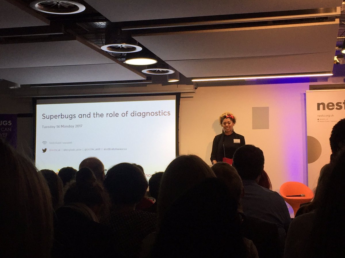 ValJonesPR's tweet image. Full house at the @nesta_uk @longitude_prize meeting on #antibioticresistance . Looking forward to hearing @ZoeWilliams1 talk.