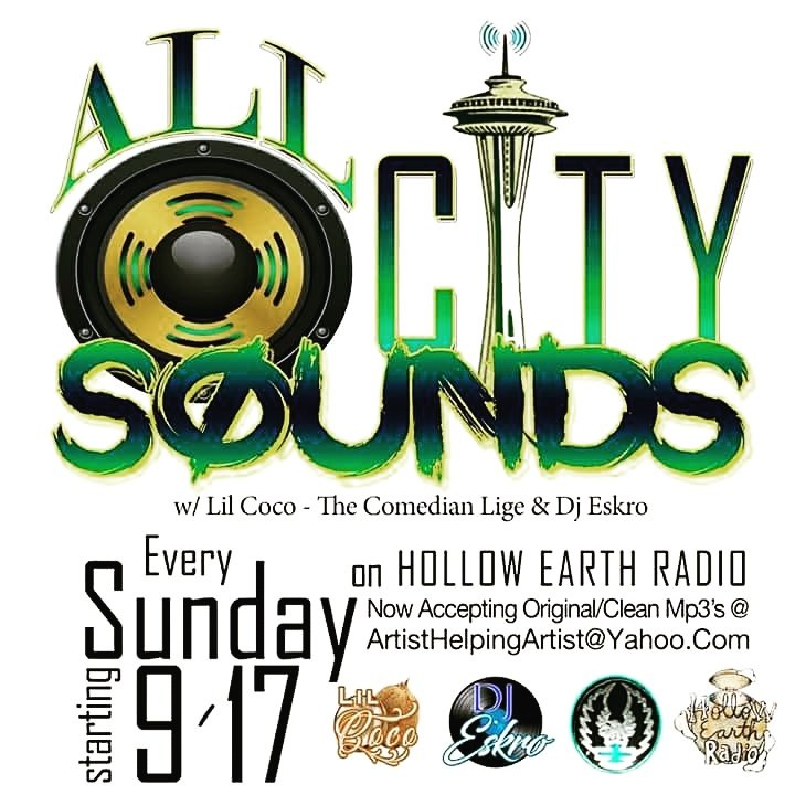 lilcocosays's tweet photo. Please tune in to All City Sounds Radio on https://t.co/vkWwhZ3KqM or if you're in Seattle area turn your dial to KHUH-LP 104.9 F.M. Seattle Sundays 2-4 p.m. With yours truly Lil Coco as your Host ✌💜👑 https://t.co/flrWEGdDHz