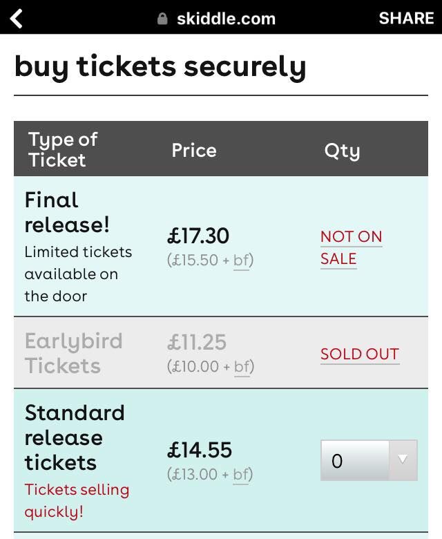 🔥 wooooiiiiii only 15 tickets remaining for #RAWDIO + #DubPolitics / #15YearsOfCritical / <a href="/martinmefjus/">MEFJUS</a> &amp; <a href="/kasracritical/">Kasra</a> !!!🔥 Final release up next ladies &amp; gents. Don't sleep on it. Lots of love, #RAWDIO x #dnb #drumandbass #Oxford #Kasra #CriticalMusic #Mefjus