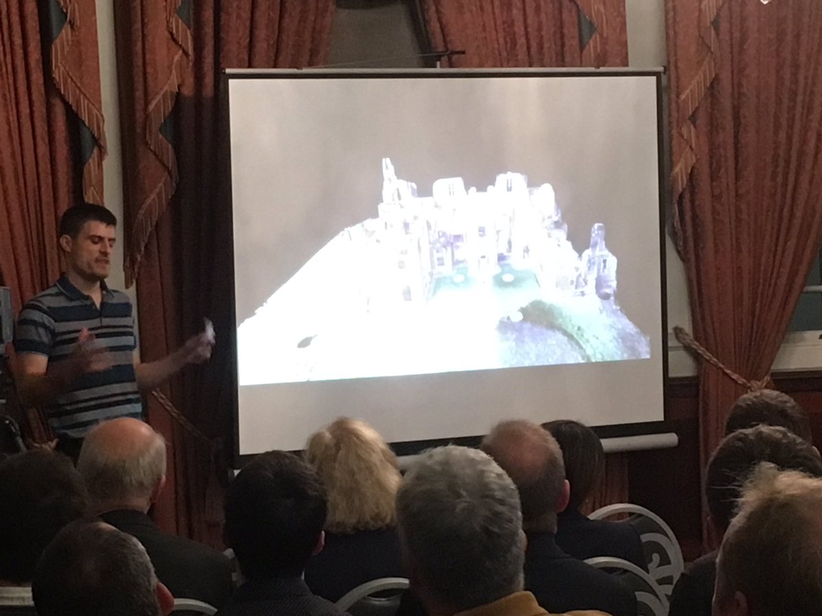 Laser scanning to survey heritage sites. #lcecHeritage