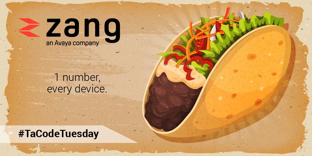 Zang_io's tweet photo. With #SIP Registration you can connect your SIP-enabled devices or soft phones directly to Zang Cloud and use our #API to build call-handling logic. Here's how to get it done > https://t.co/cmDQDqsGdn #TaCodeTuesday https://t.co/9snQLRlV7z