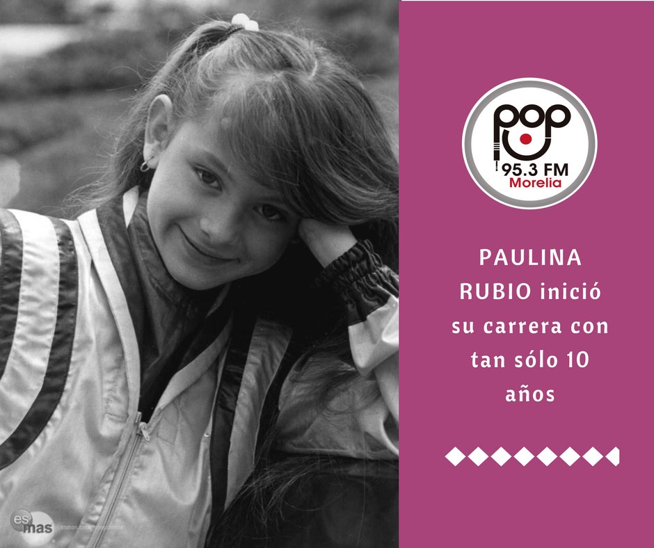 Pop953Morelia's tweet photo. @paurubio Inició su carrera musical como integrante del grupo Timbiriche en 1981, del que luego se separó en 1991. En la década de 1990 preparó su carrera como solista. https://t.co/QWzZM50A38