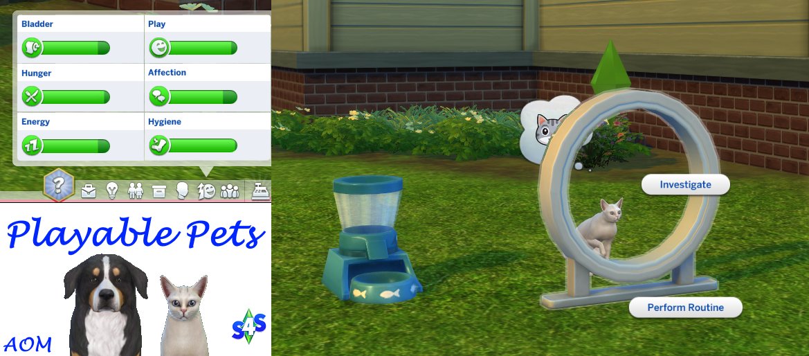 SimsVIP's tweet image. 🚨NEW MOD ALERT🚨

The Sims 4 Cats &amp;amp; Dogs: PLAYABLE PETS MOD!

👉simsvip.com/2017/11/14/sim…
